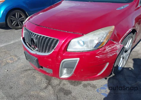 2012 Buick Regal Gs from USA, damaged, VIN 2G4GV5GV1C9213334